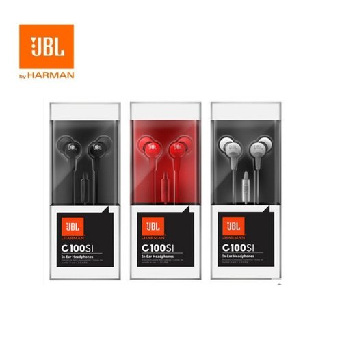 אוזניות עם מיקרופון JBL C100SI