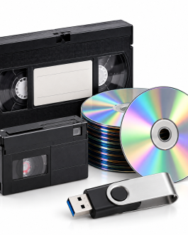 המרת קלטות MiniDV ,VHS ו-DVD ל-MP4