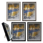 מסגרת בגווני עץ | גודל 15X21