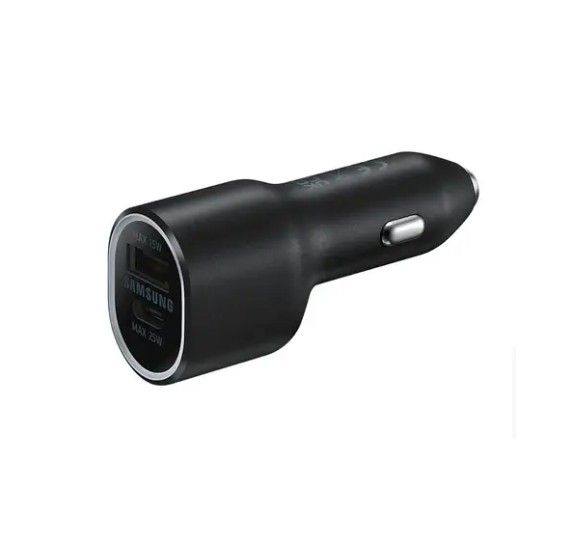 ראש מטען למצת רכב סמסונג מקורי לכניסת USB/TYPE C 25W+15W