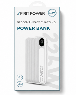 סוללת גיבוי Spirit Power Power Bank 10,000mAh 22.5W