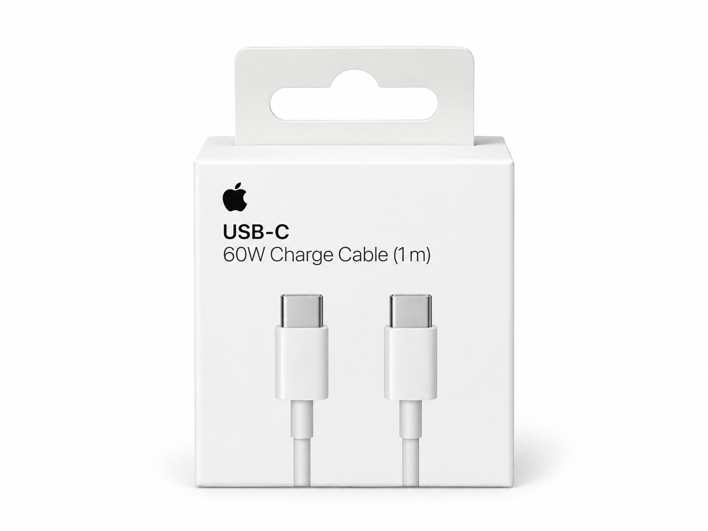 כבל USB-C ל-USB-C אפל מקורי 60W באורך 1 מטר