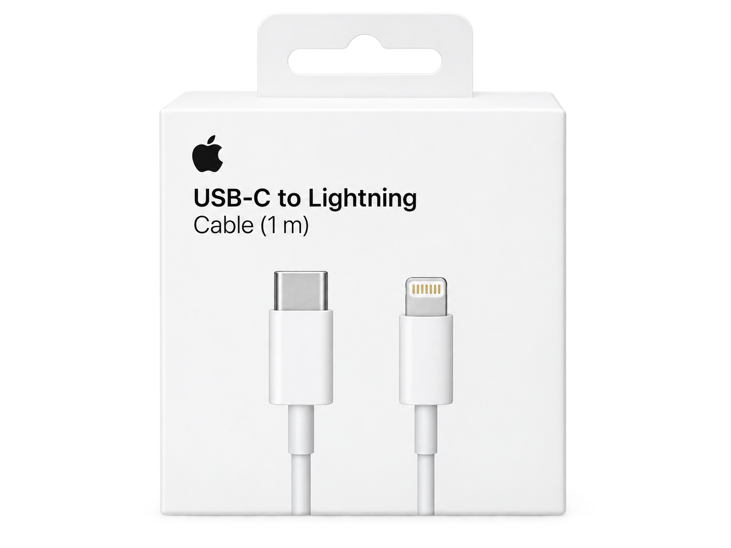 כבל Apple מקורי USB-C ל-Lightning לאייפון – 1 מטר